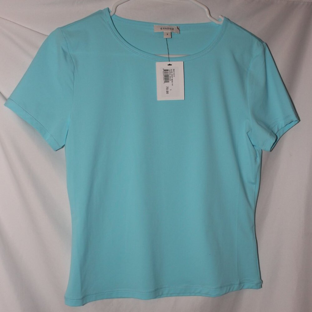 NWT Bandier Soleil Micro Tee Size S